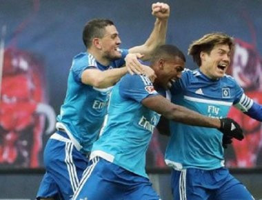 Bundesliga: Θρίαμβος του Αμβούργου με 3-0 την Λειψία